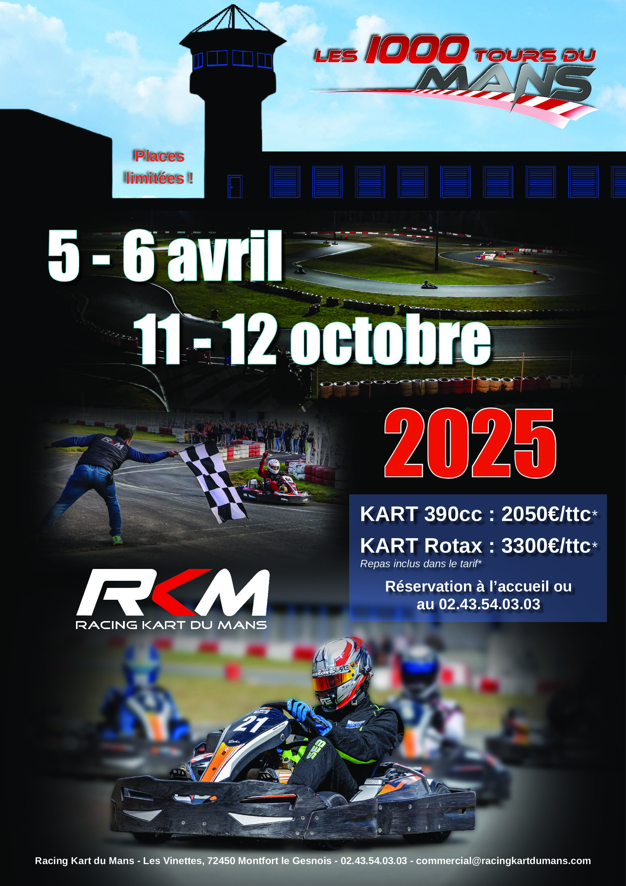 Affiche 1000 tours 2025 ok